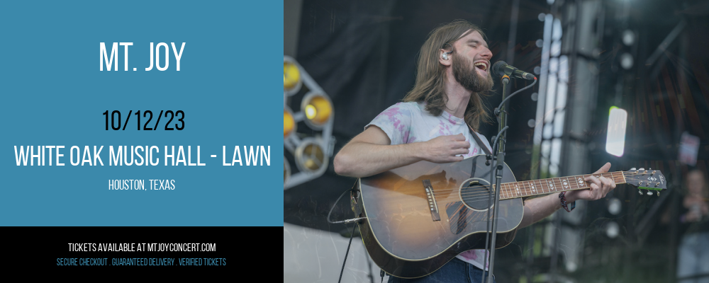 Mt. Joy at White Oak Music Hall - Lawn at White Oak Music Hall - Lawn