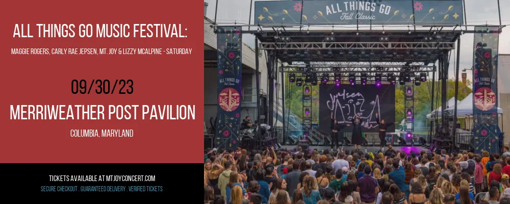 All Things Go Music Festival at Merriweather Post Pavilion