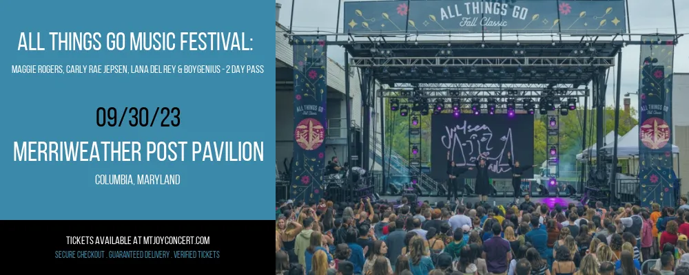 All Things Go Music Festival at Merriweather Post Pavilion